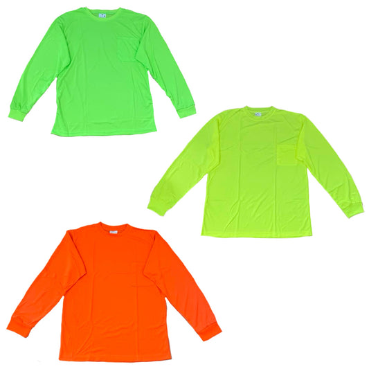 Plain Long Sleeve Safety Shirt