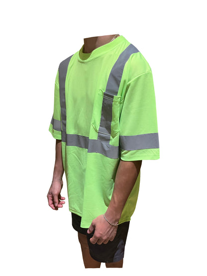 Reflective Short Sleeve Safety Shirt
